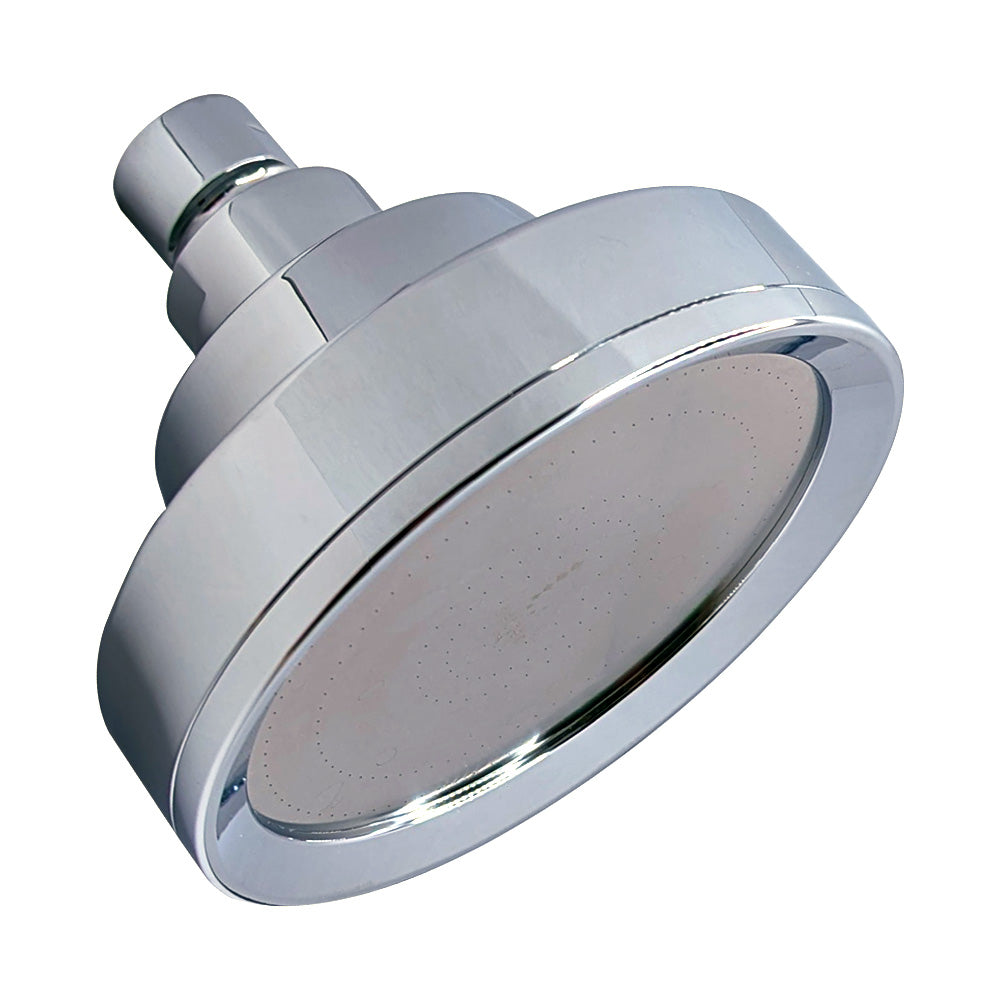 Polished Chrome Adjustable Shower Head - Wall Mount, 2.5 GPM, Multi-Function Spray (Home Depot HD Supply)