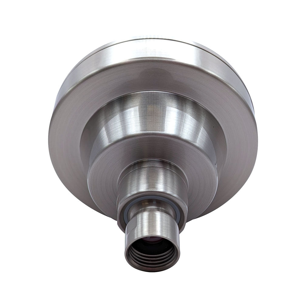 Brushed Nickel Wall Mounted 1.5gpm Eco Friendly Shower Head
