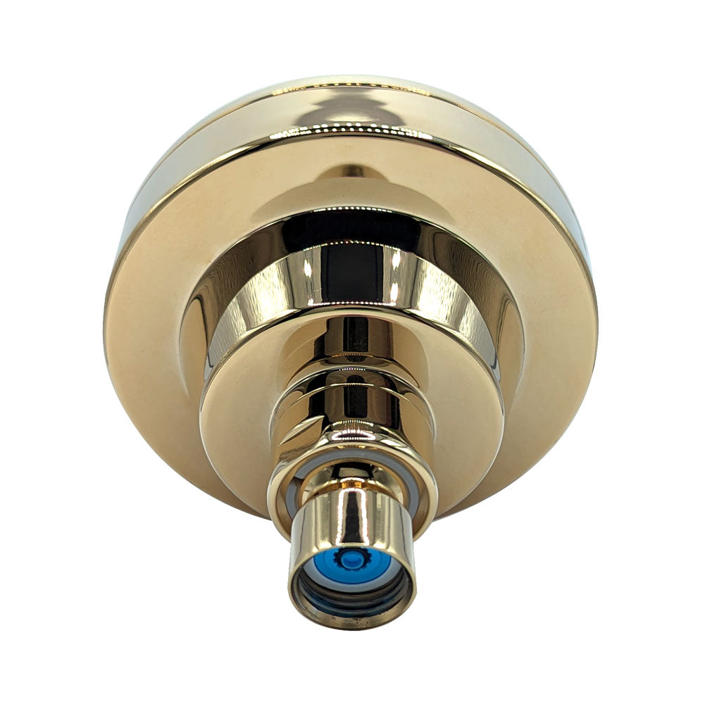 Gold Wall Mounted 1.5gpm Eco Friendly Shower Head